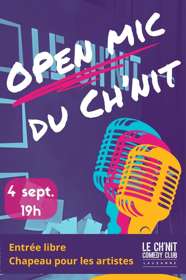 OPEN MIC DU CH'NIT